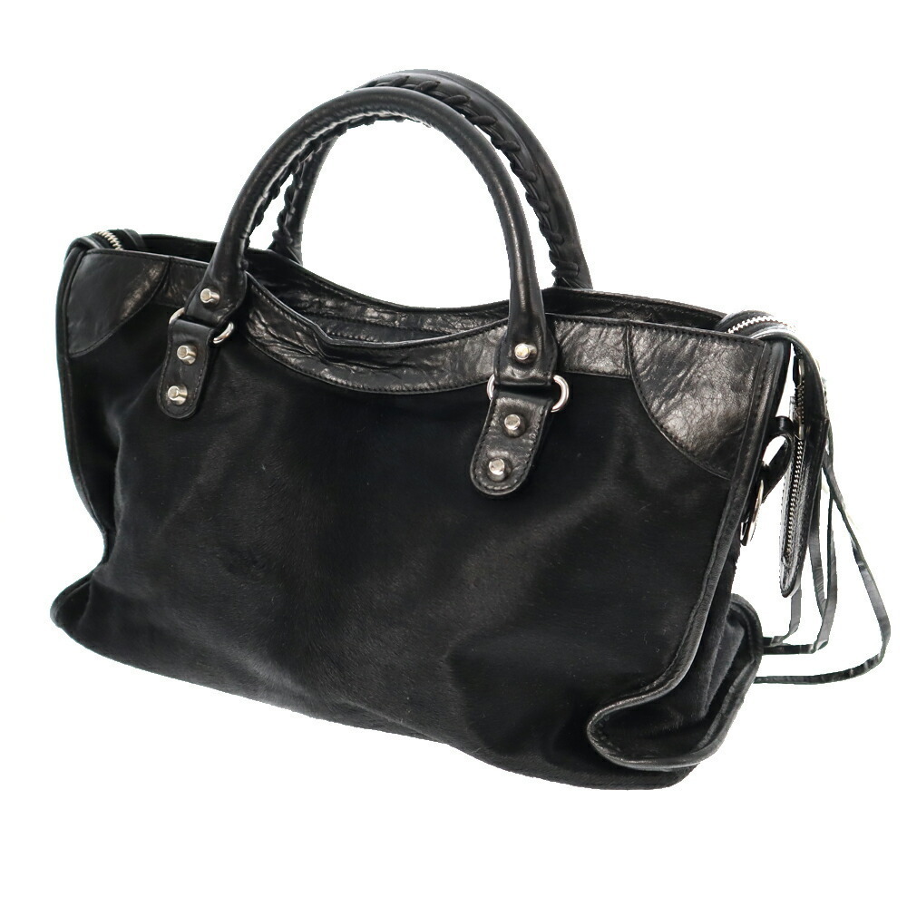 Balenciaga City Leather Haraco The Black - Picture 3 of 14